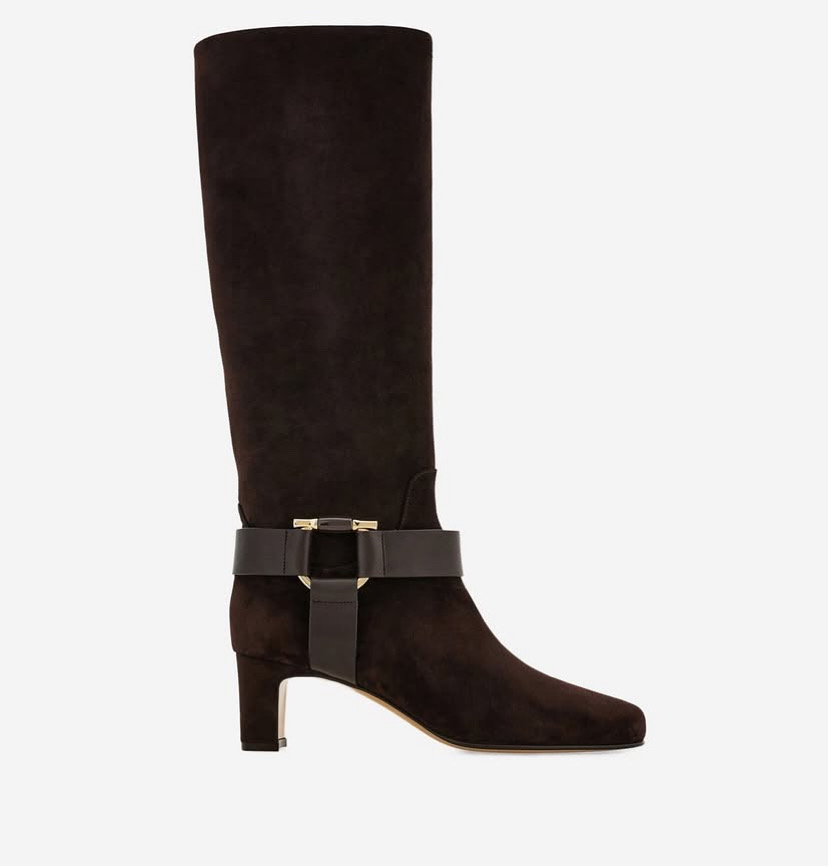 Classical black boot