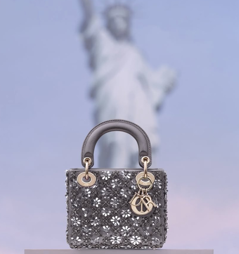 Dior shimmer bag