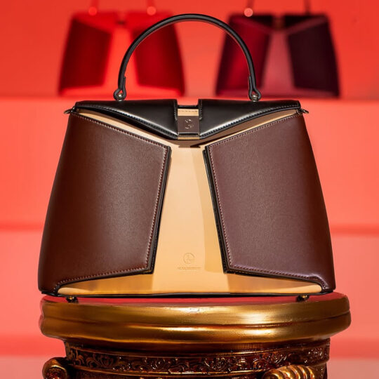 Leather designed bag