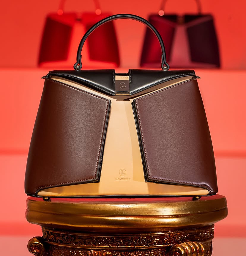Leather designed bag