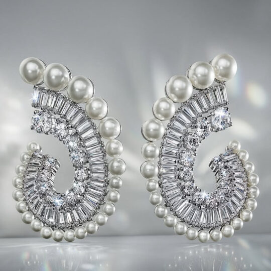 Moissaniate earring